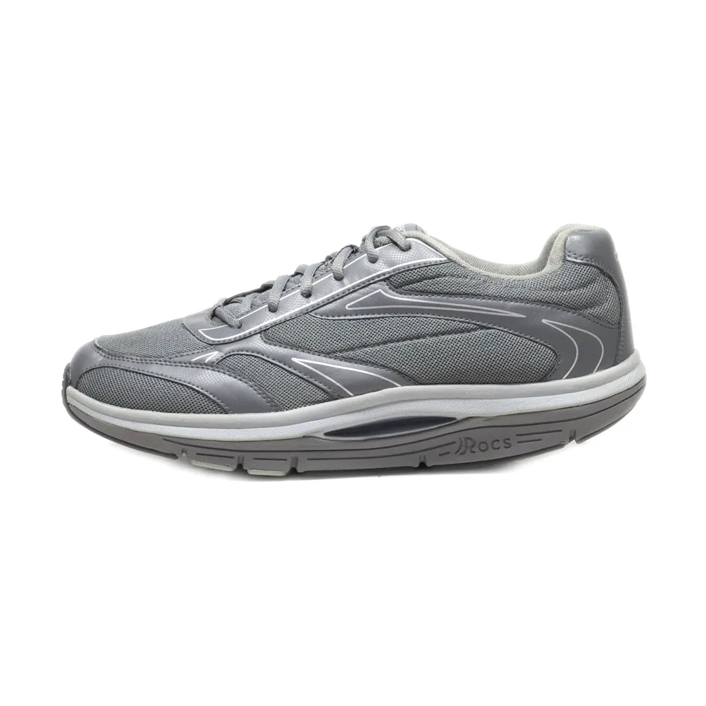 Abeo Sport Shoes Fabric Grey Colour For Men