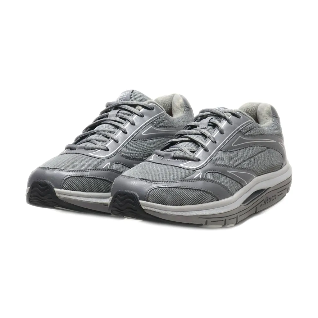 Abeo Sport Shoes Fabric Grey Colour For Men