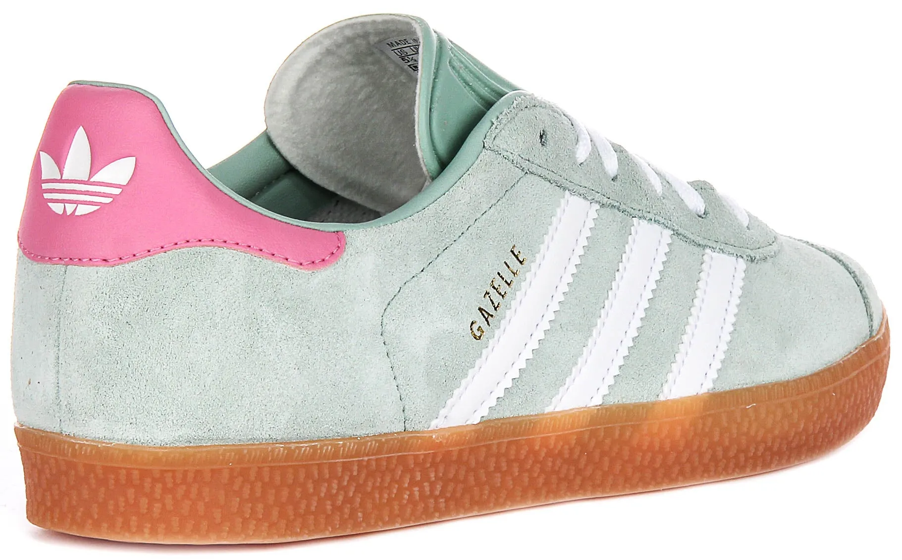 Adidas Gazelle In Mint For Juniors