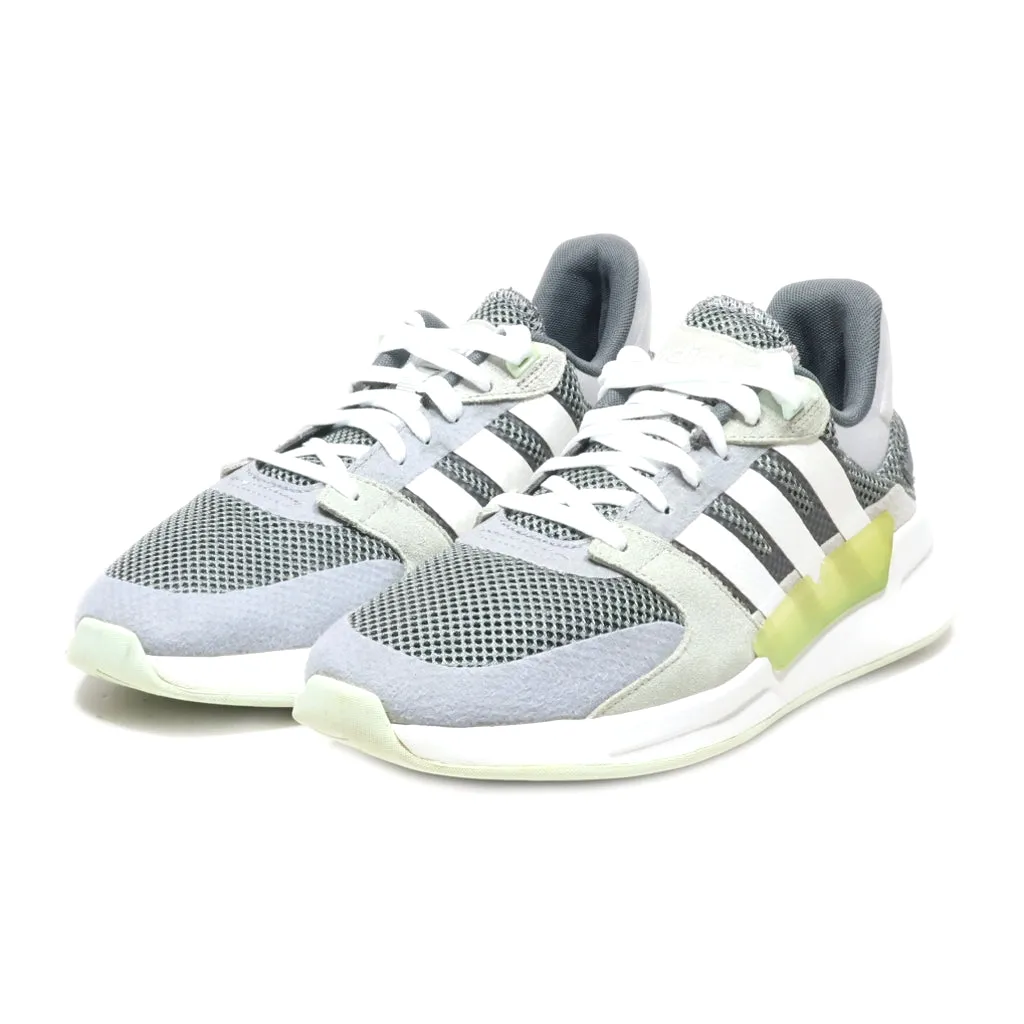 Adidas Run 90S Sport Shoes Fabric Grey Colour For Men