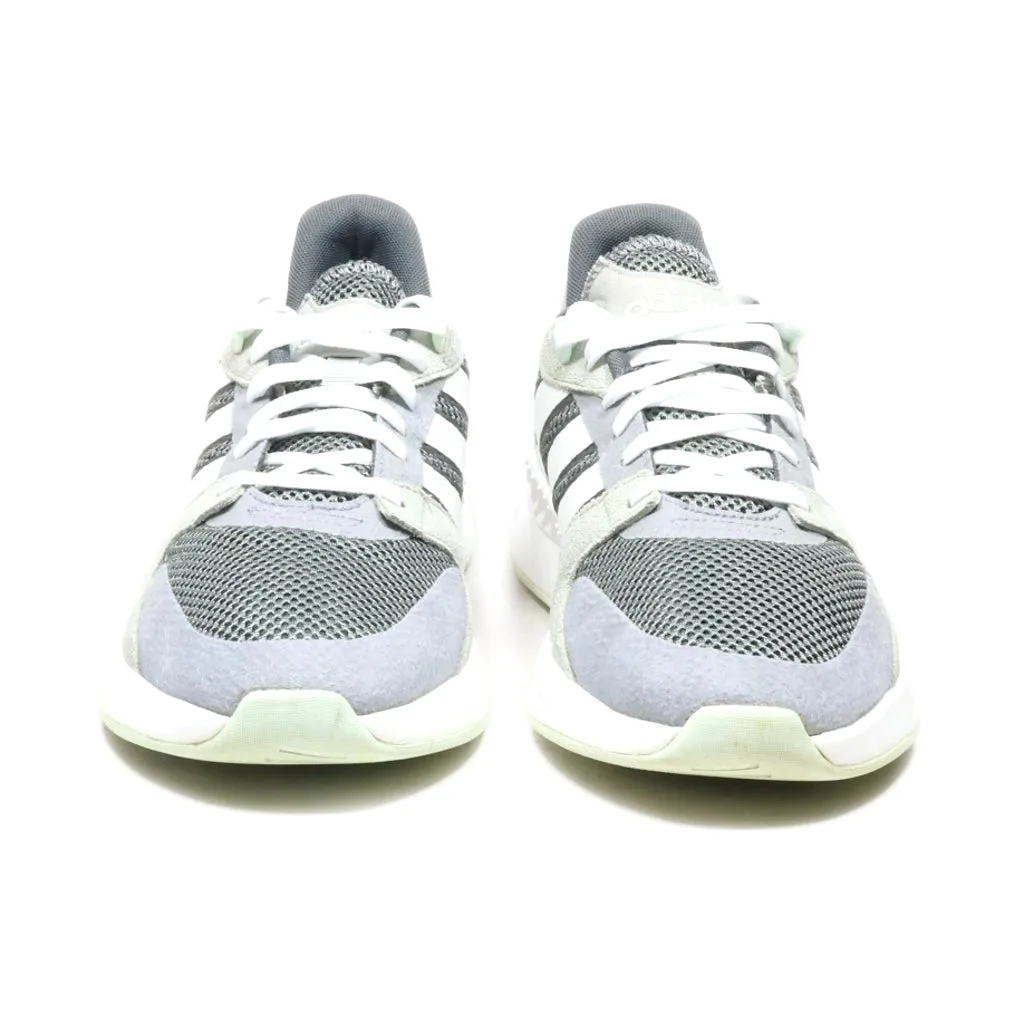 Adidas Run 90S Sport Shoes Fabric Grey Colour For Men