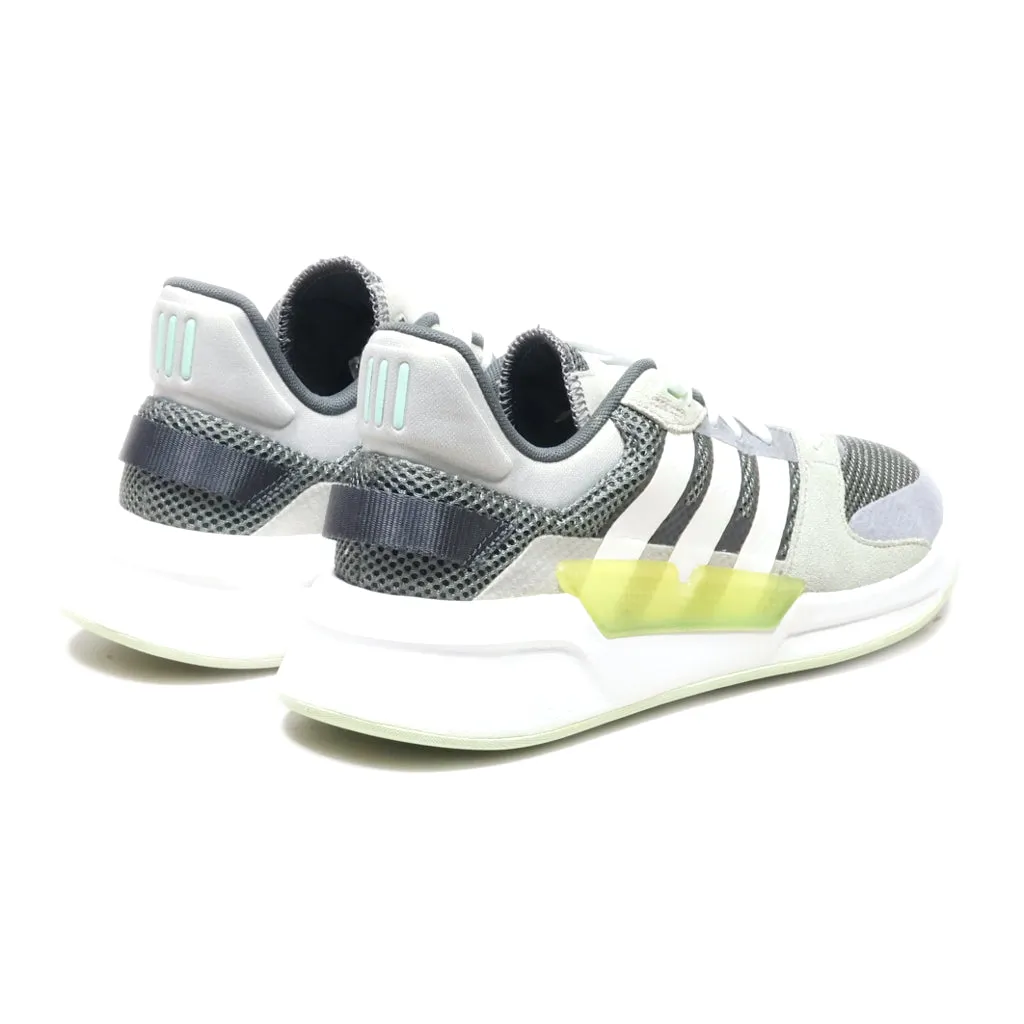 Adidas Run 90S Sport Shoes Fabric Grey Colour For Men