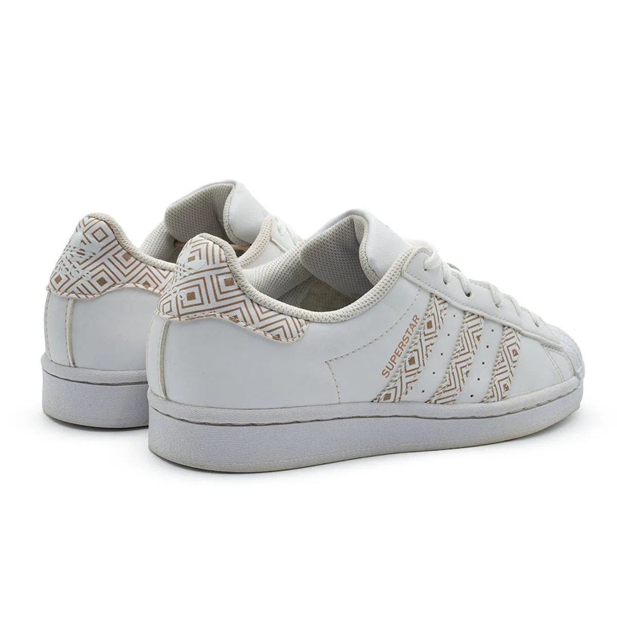 Adidas Superstar Low-Top Sneakers White Colour For Women