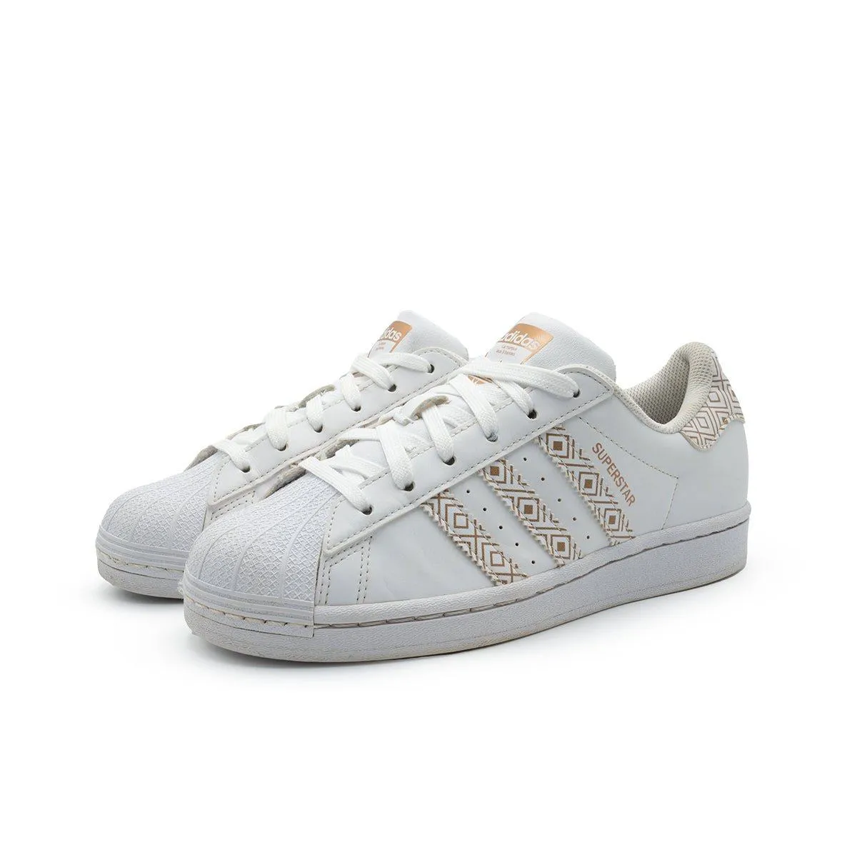 Adidas Superstar Low-Top Sneakers White Colour For Women