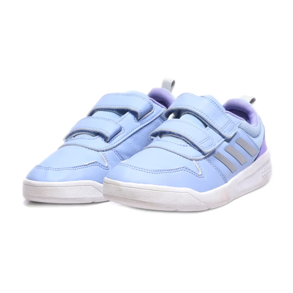 Adidas Tensaur C Sneakers Leather Blue Colour For Kids