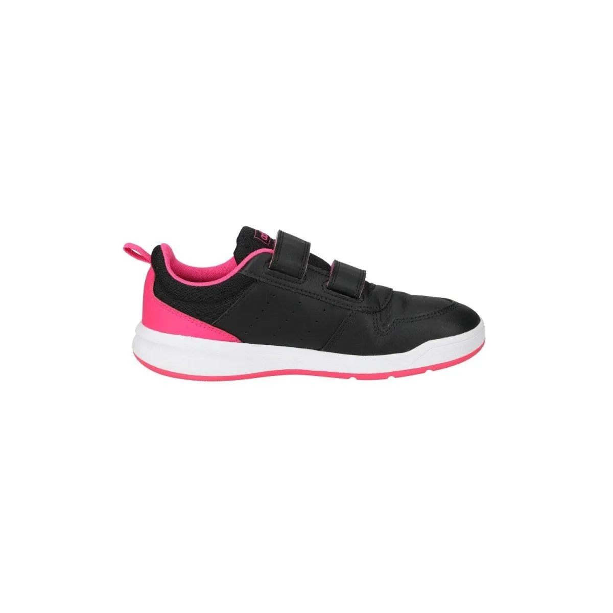 Adidas Tensaur Running Sport Shoes Leather Black Colour For Kids