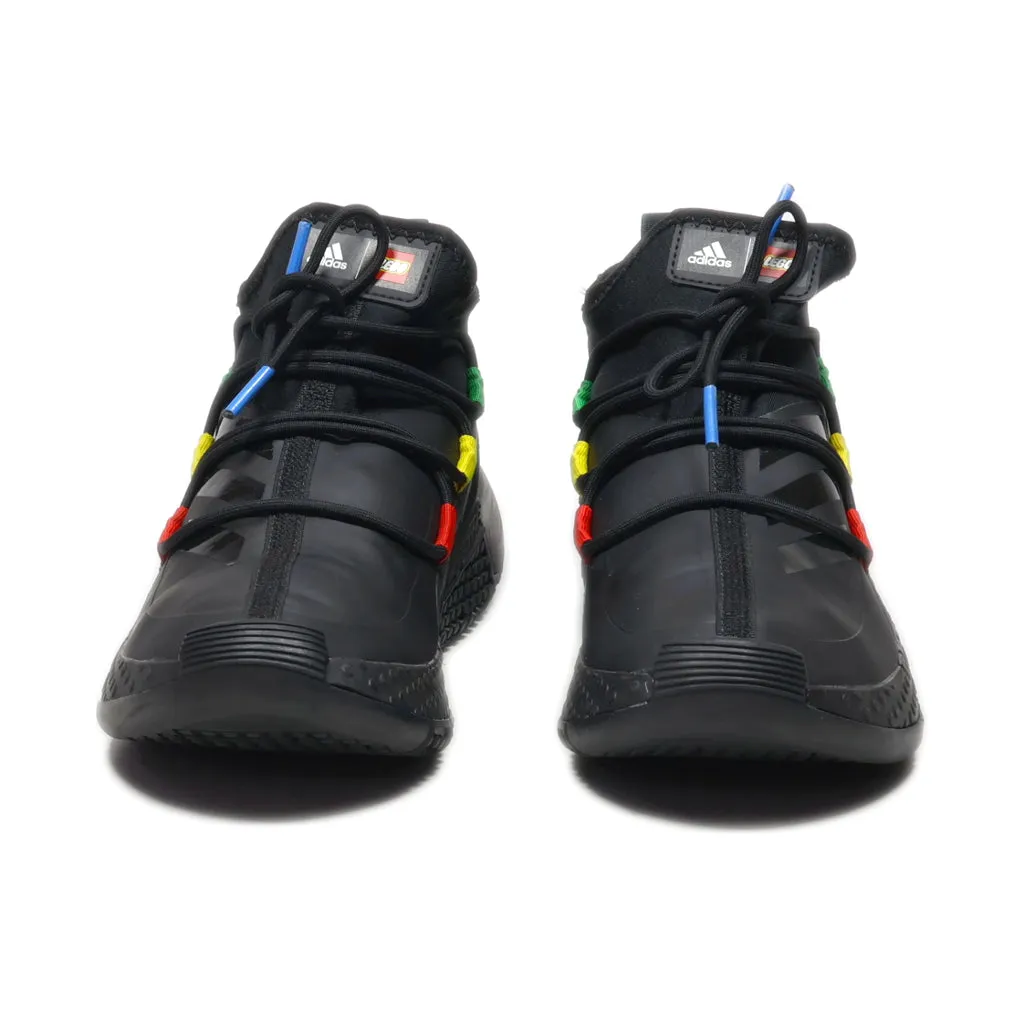 Adidas X Lego Sport Shoes Leather Black Colour For Kids