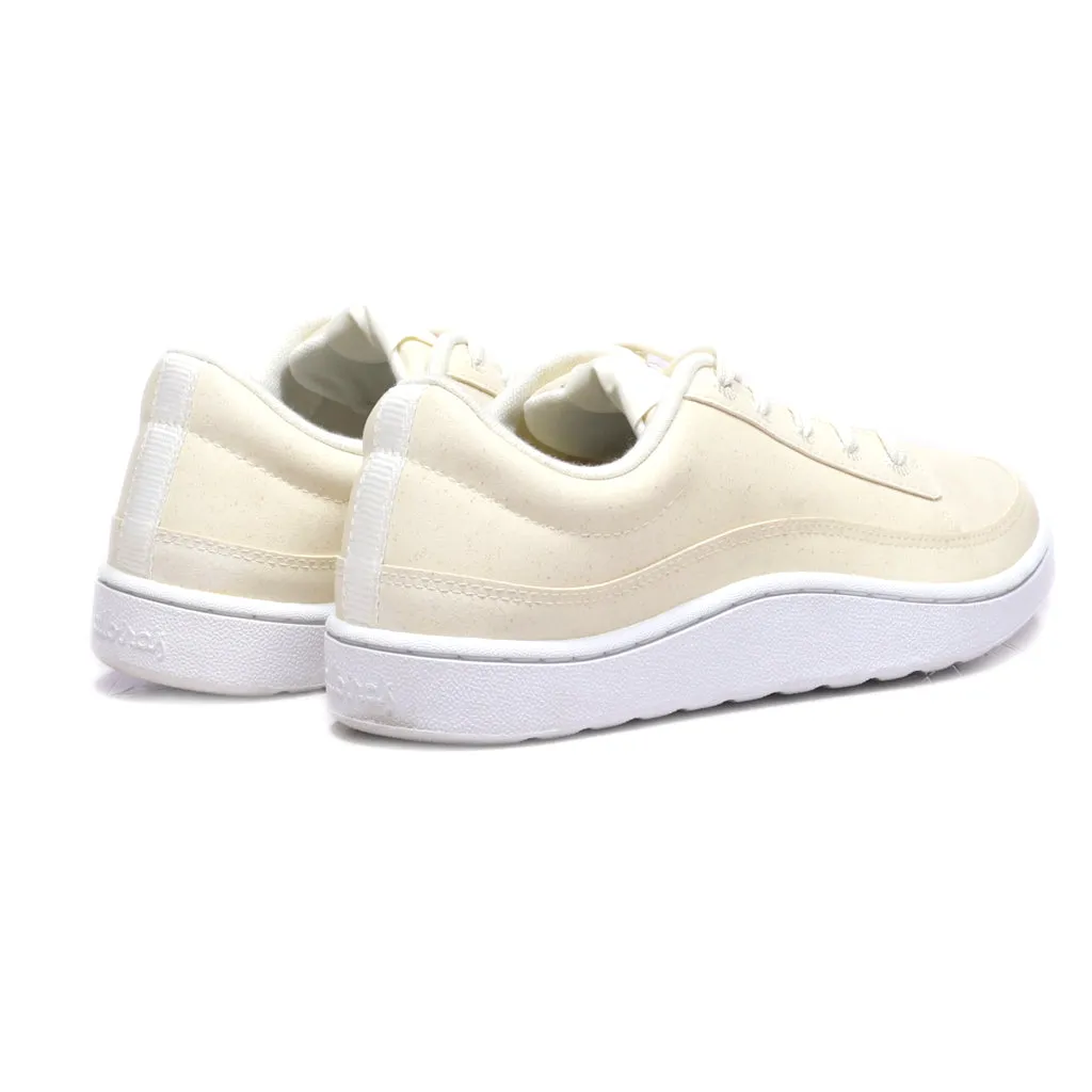 Allbirds Pacers Sport Shoes Leather Beige Colour For Women