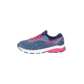 Asics Gt1000 7 Gs Running Sport Shoes Fabric Blue Colour For Women