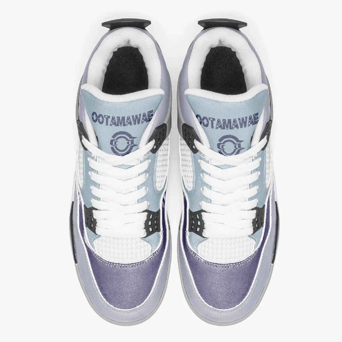 Basketball Sneakers -Grey Sole / Lady Purple