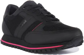 Boss Parker Run In Black Pink For Men