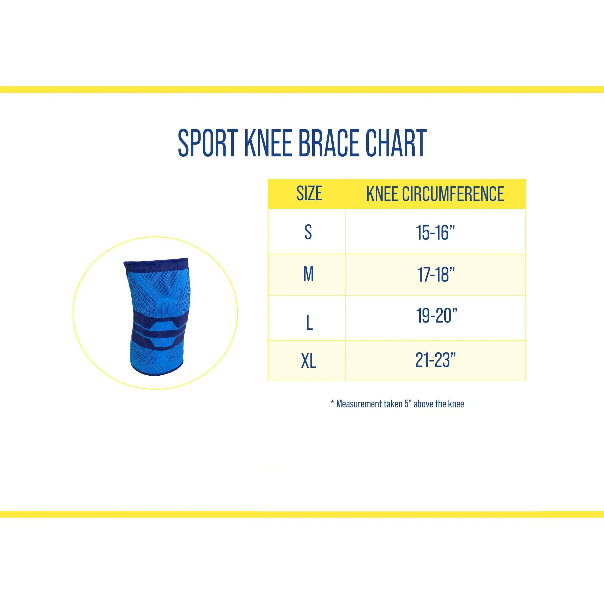 Brace Direct Sport Compression Sleeve for Knee - Best Knee Support for Running and Sports