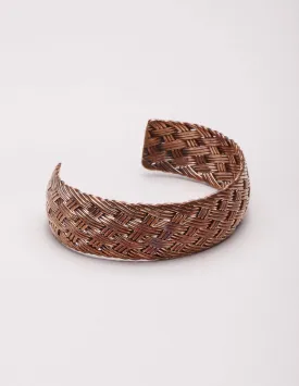 Braided Copper Cuff