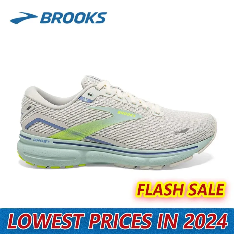 BROOKS Ghost 15 Women's Jogging Shoes Training Shoes Casual Sneakers Shock-absorbing outdoor running shoes are comfortable