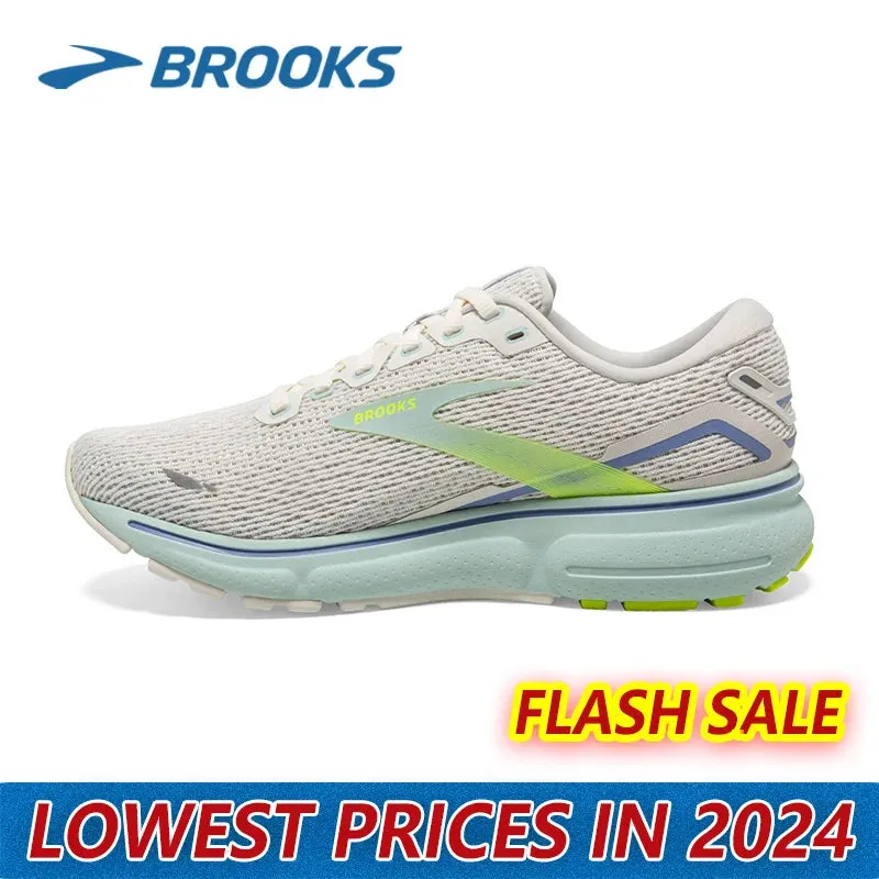 BROOKS Ghost 15 Women's Jogging Shoes Training Shoes Casual Sneakers Shock-absorbing outdoor running shoes are comfortable