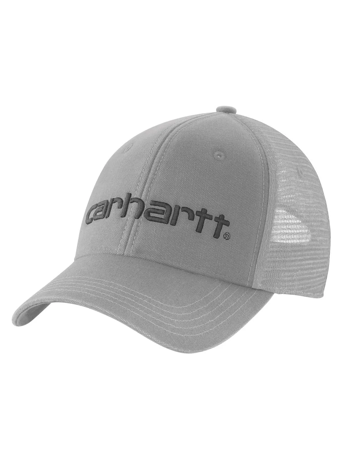 Carhartt 101195 Men's Canvas Mesh-Back Logo Graphic Cap