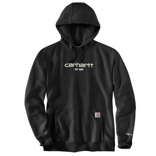 Carhartt 106655 mens Force Relaxed Fit Lightweight Logo Graphic Sweatshirt