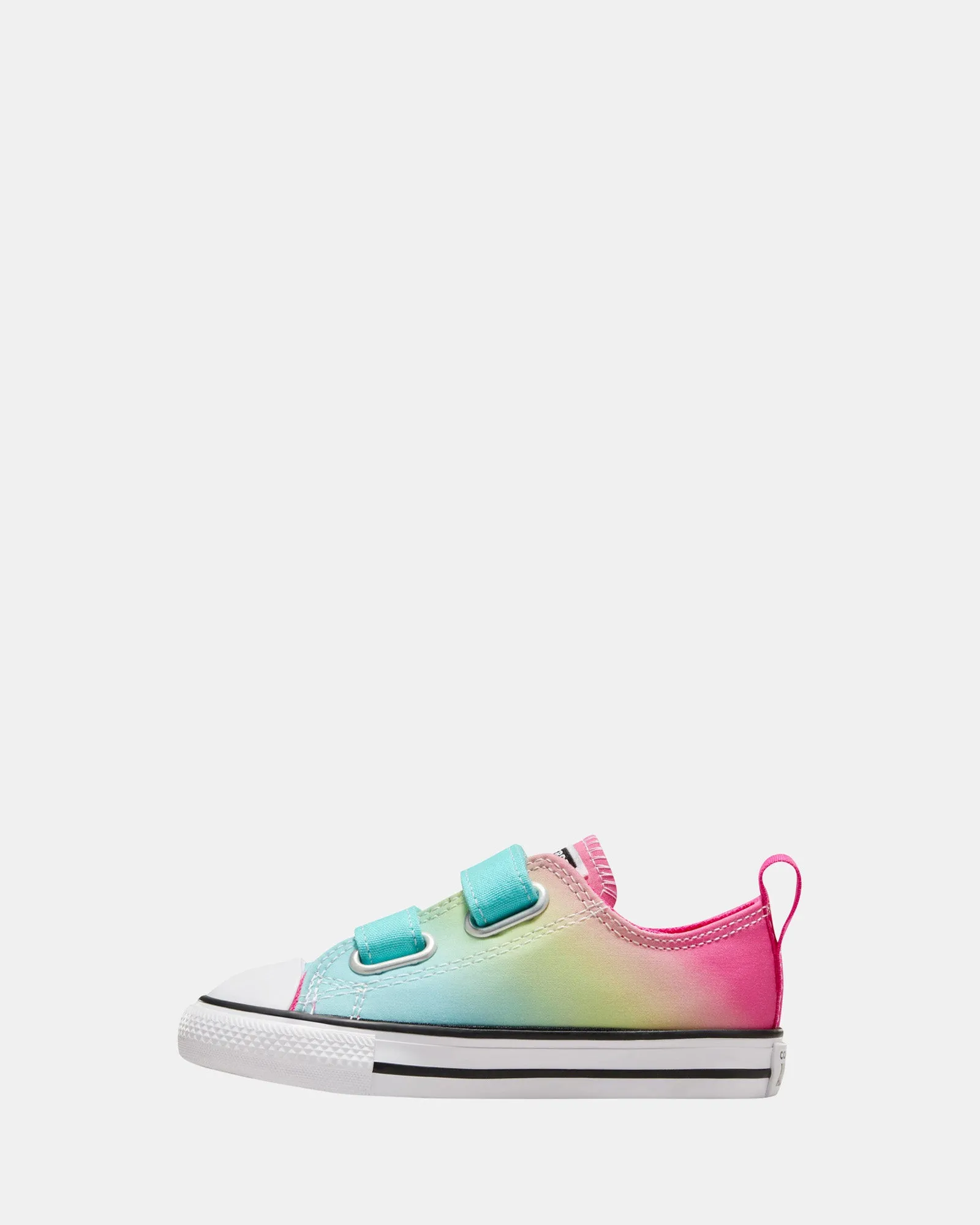 Chuck Taylor All Star 2V Bright Ombre Infant Triple Cyan/Fuschia/Slime