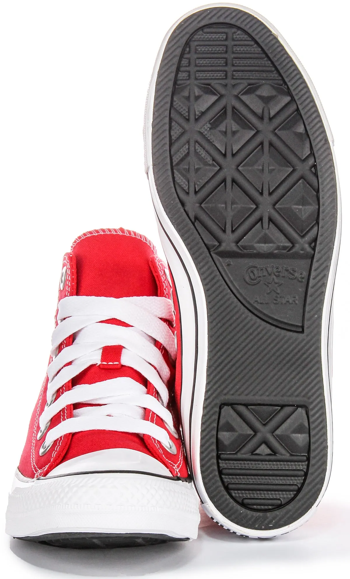 Converse All Star Hi Sketch A10399C In Red For Junior