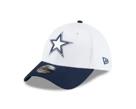 Dallas Cowboys 2024 Training White 39THIRTY Stretch Fit