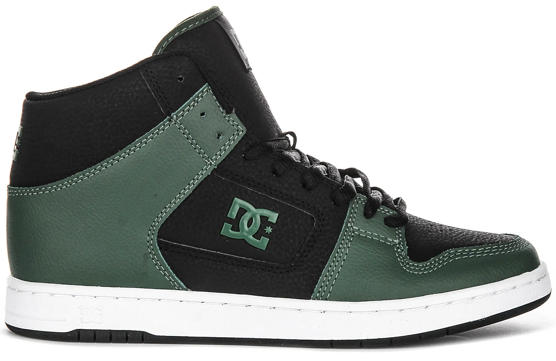 Dc Shoes Manteca 4 Hi In Black Green For Men