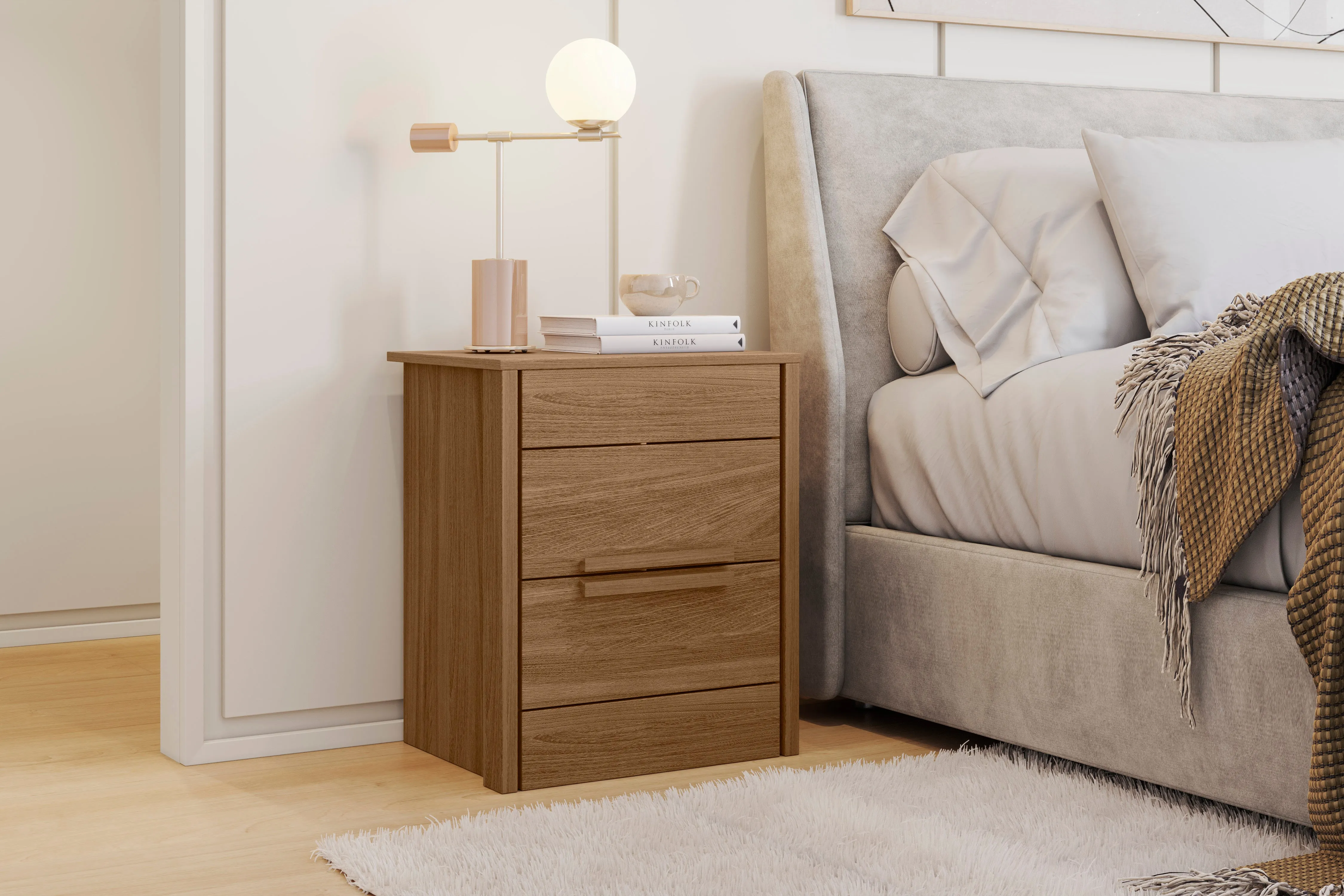 Dhara Nightstand - Natural