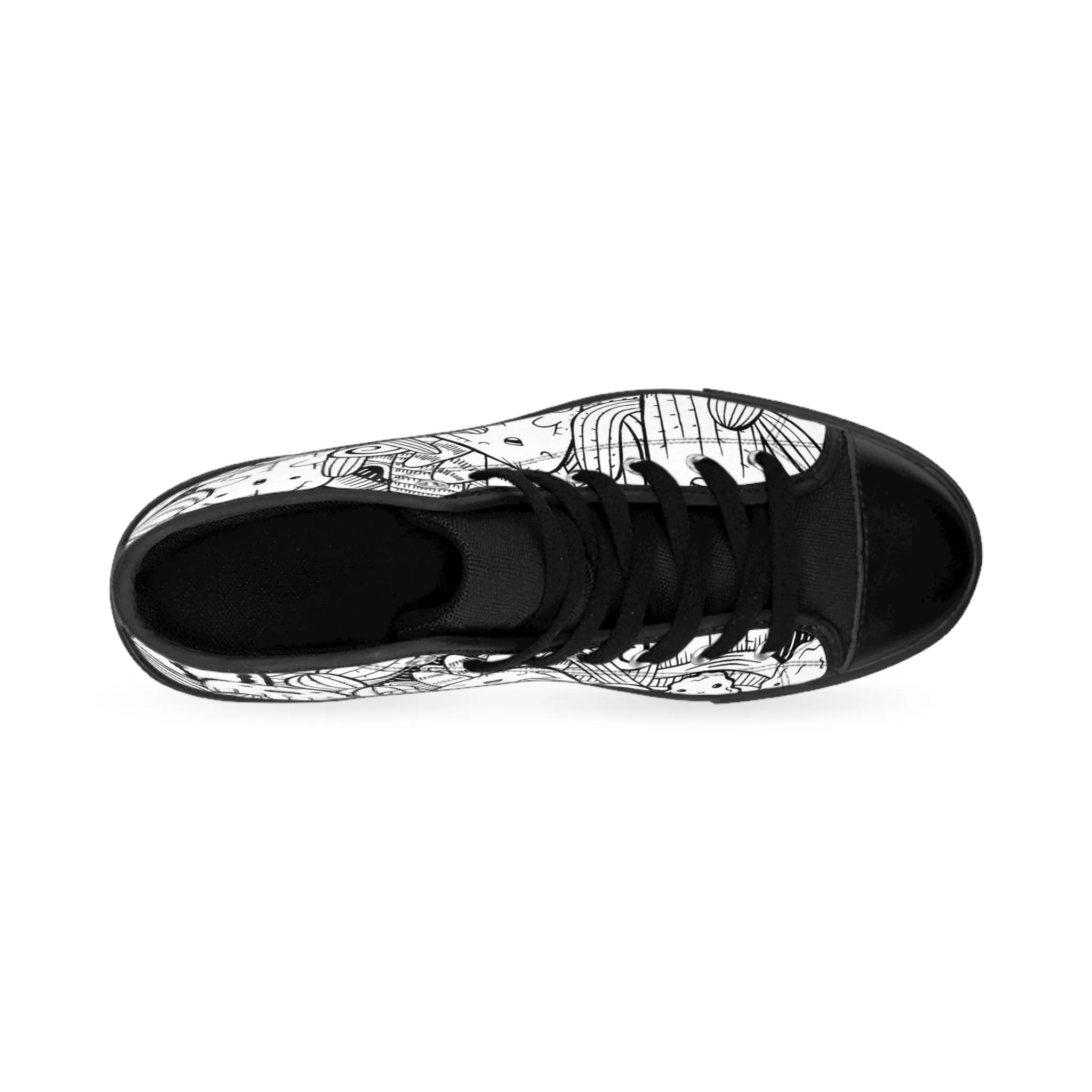 Doodle Cactus - Inovax Women's Classic Sneakers