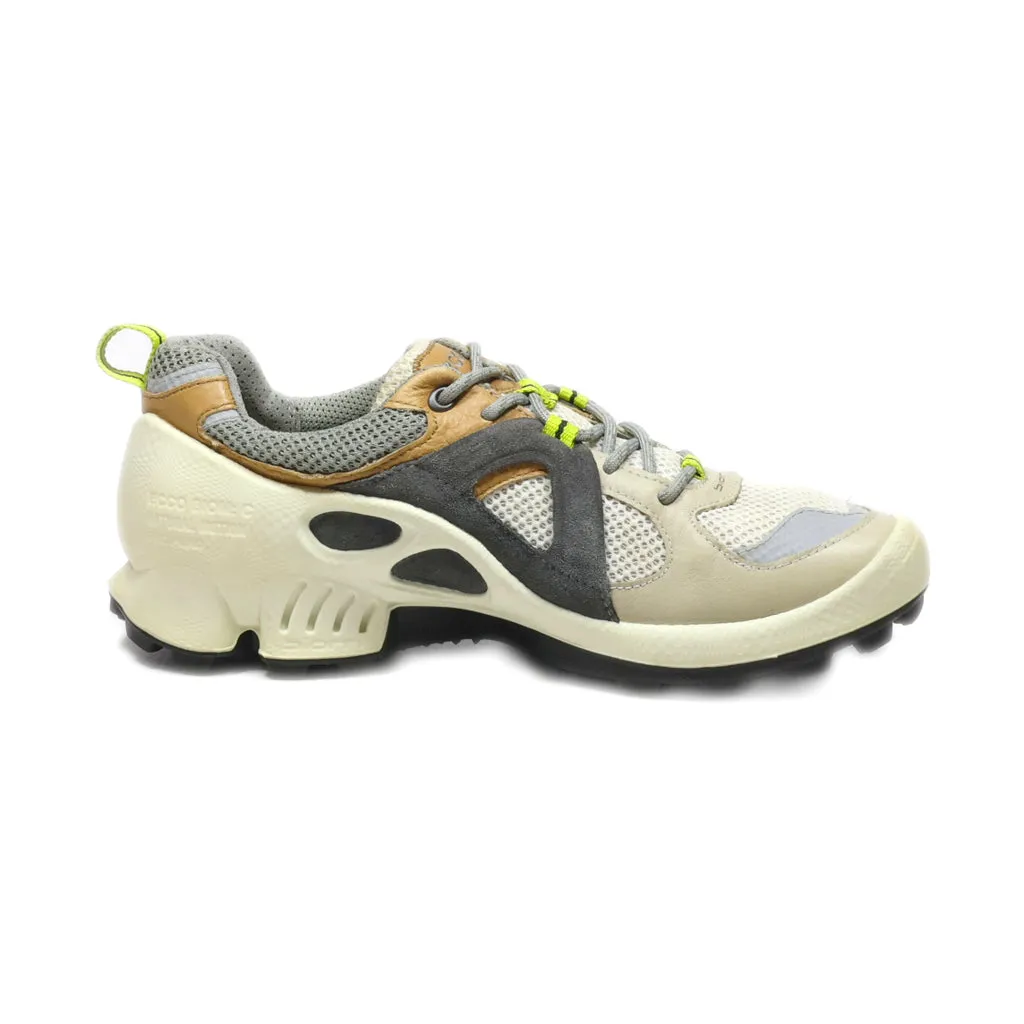 Ecco Biomc-Trailw Sport Shoes Fabric Beige Colour For Women