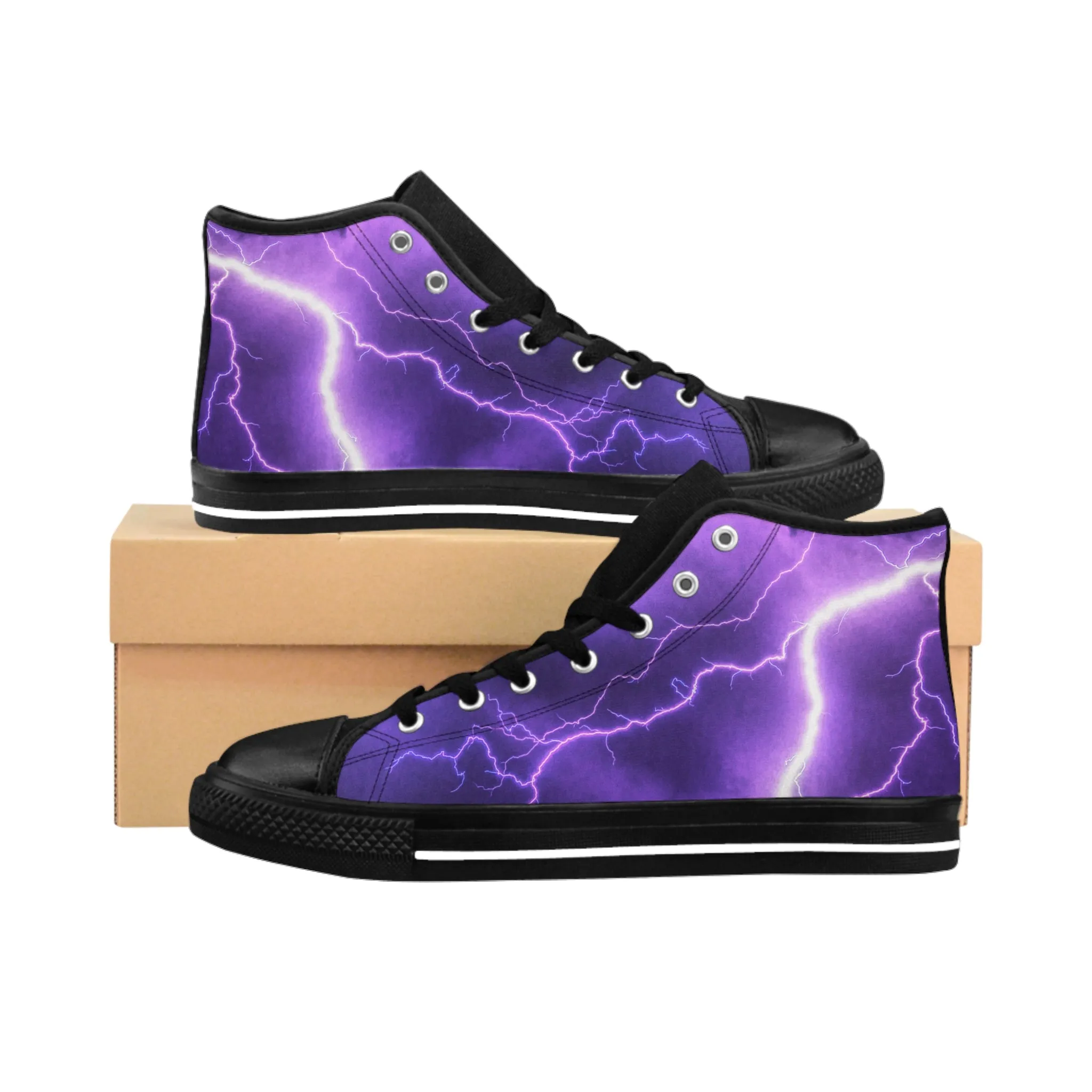 Electric Thunder - Inovax Women's Classic Sneakers