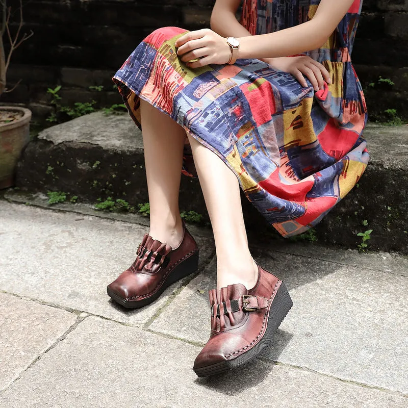 Handmade Flat Comfortable Retro Shoes