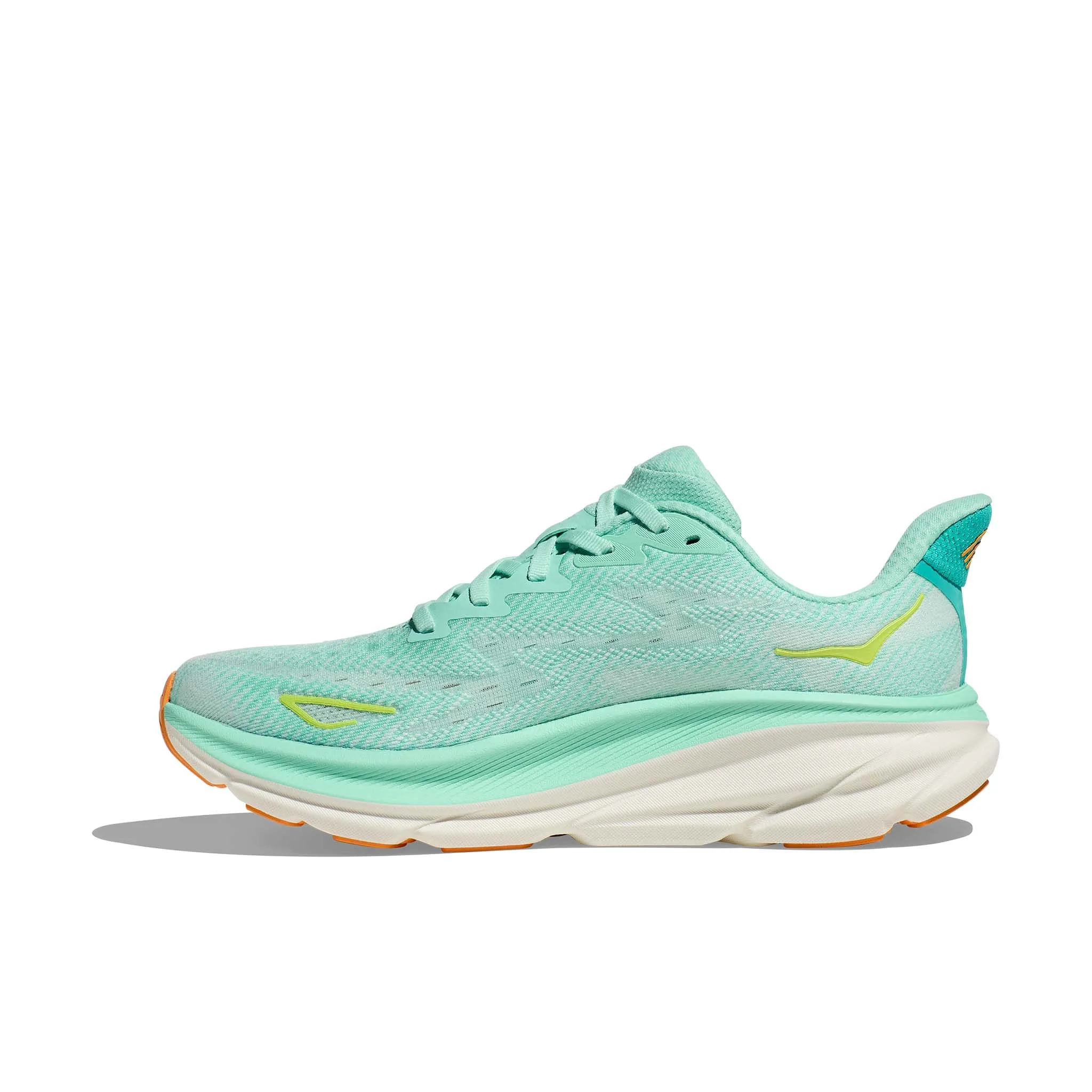 HOKA | Women's Clifton 9 Running Shoes - Seafoam/Aqua Breeze