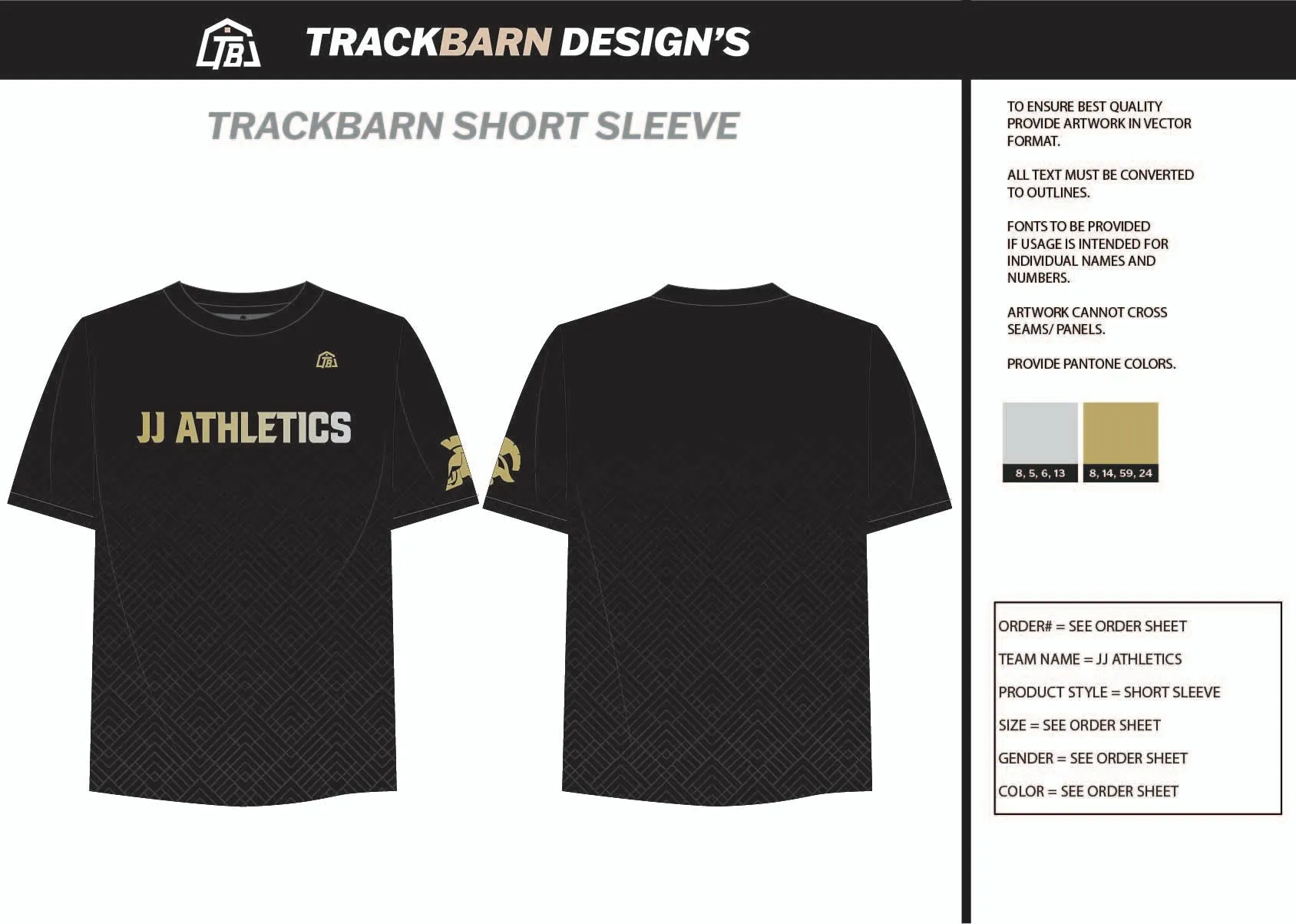 JJ-Athletics- Mens Stretch Light Training Tee