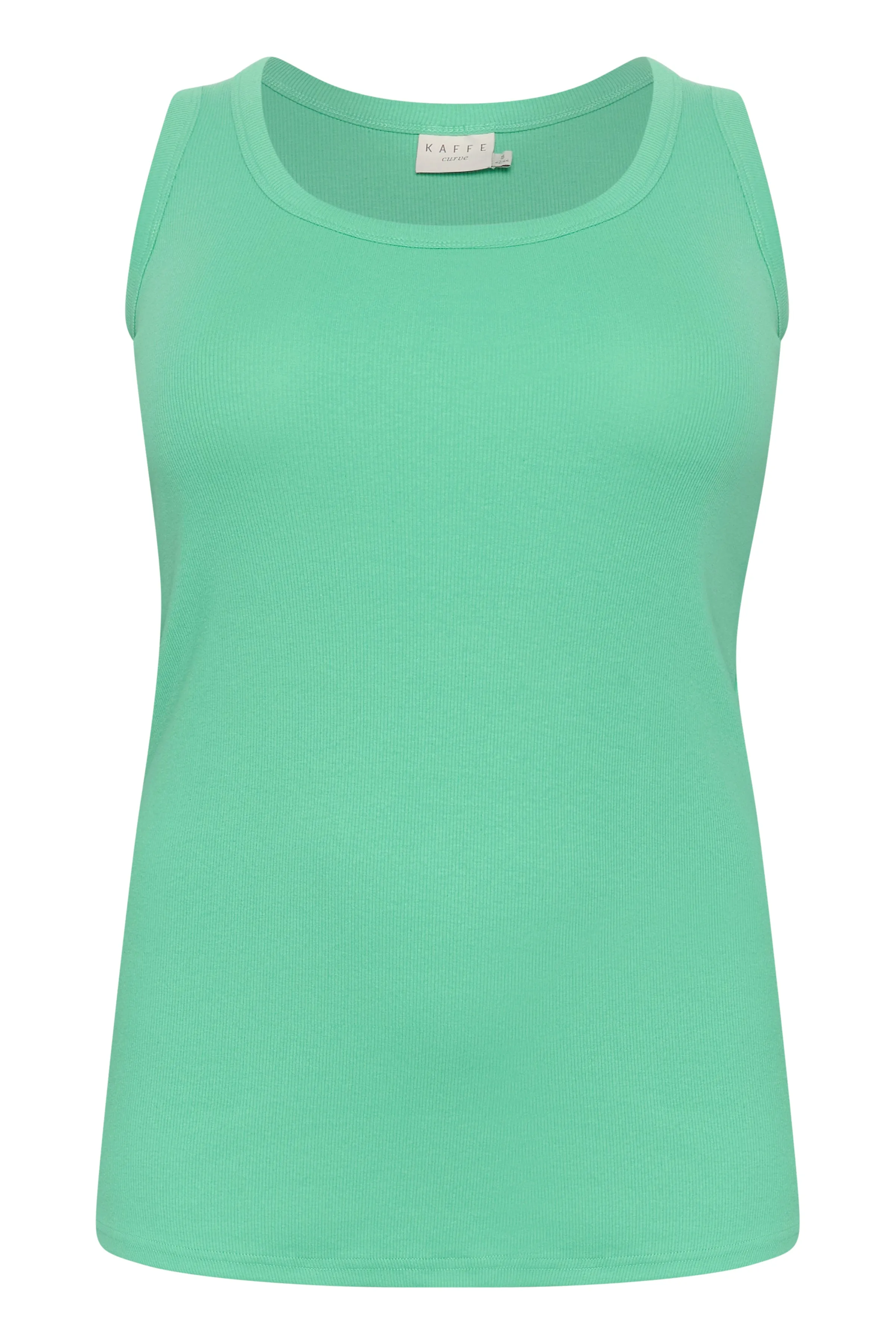 Kaffe Curve Carina Vest Top in Green