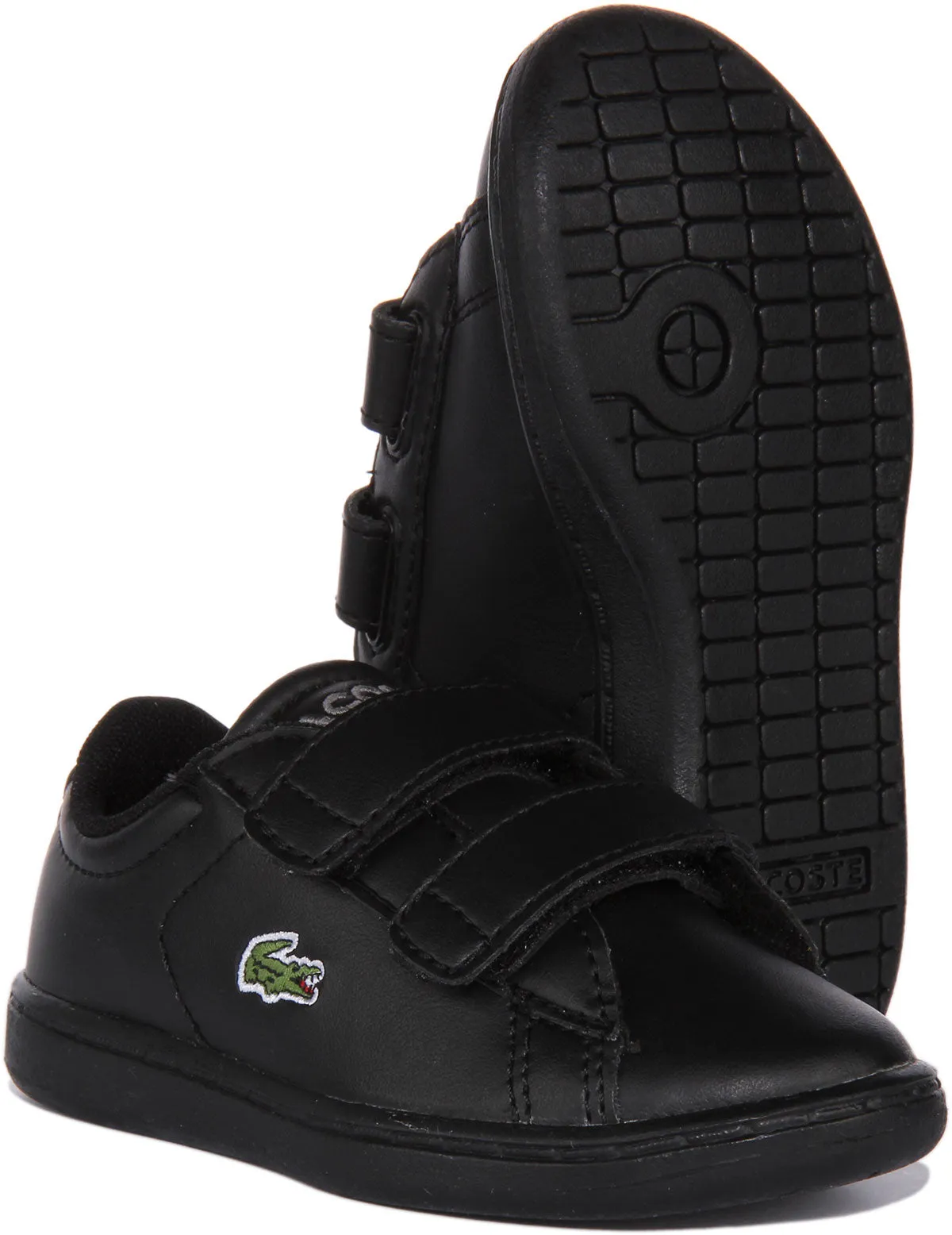 Lacoste Carnaby Evo In Black For Infants