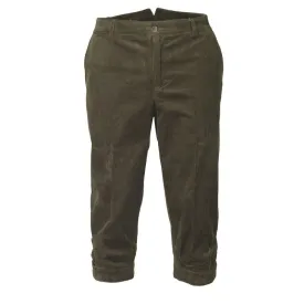 Laksen Mayfair Corduroy Mens Breeks - Forest