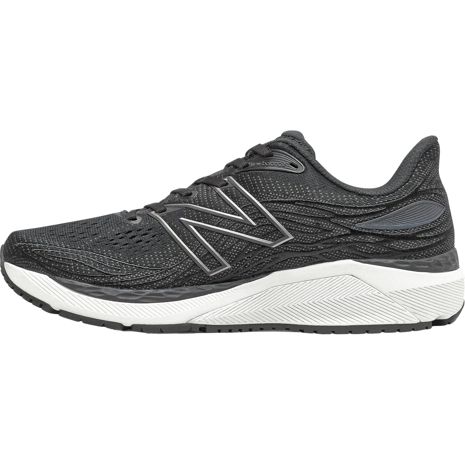 Men's New Balance Fresh Foam M860M12 Black/White Mesh