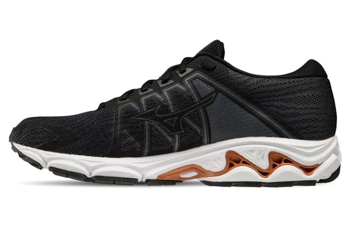 Mizuno Wave Equate 6 D Ebony/silver/orange Cper Mens