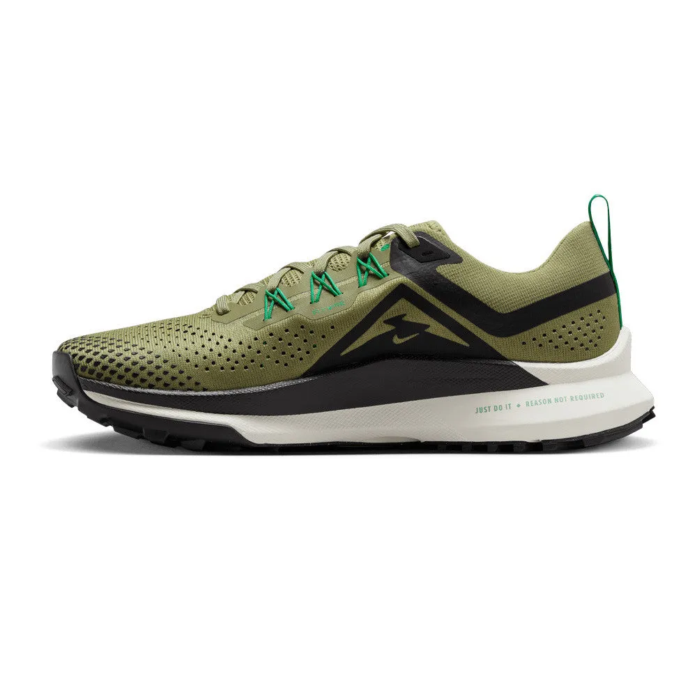 Nike React Pegasus Trail 4 Running Trainers - Neutral Olive Green