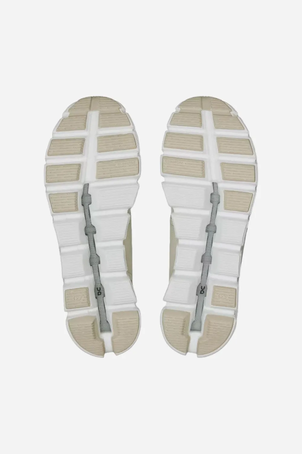 On Running Mens Cloud 5 Sneakers in Cream Sand