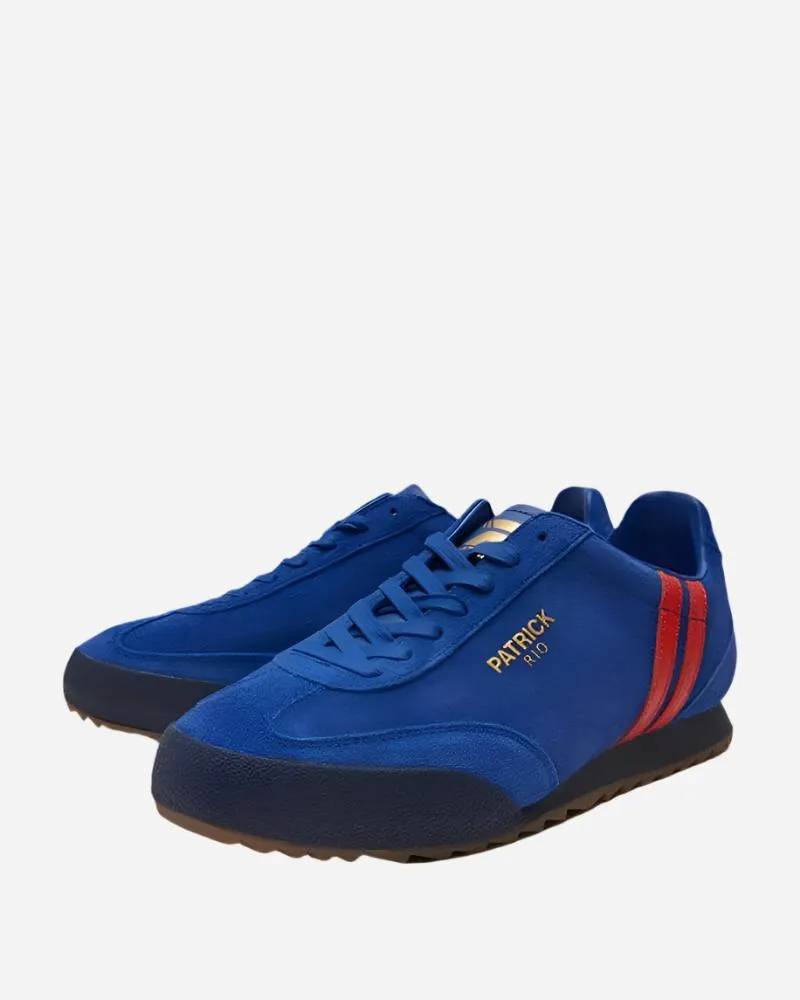 Patrick RIO Mens Trainers Royal Blue/Red