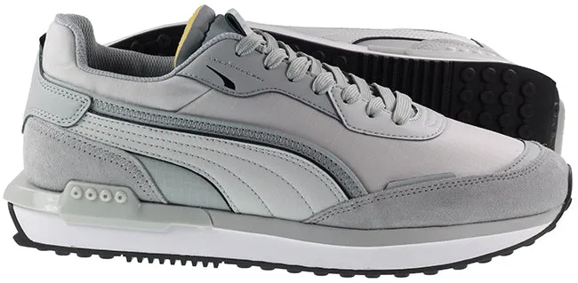 Puma Trainers Mens City Rider Electric Harbor Mist