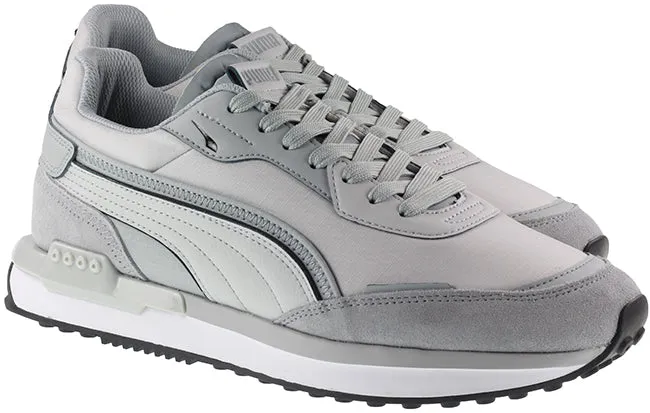 Puma Trainers Mens City Rider Electric Harbor Mist