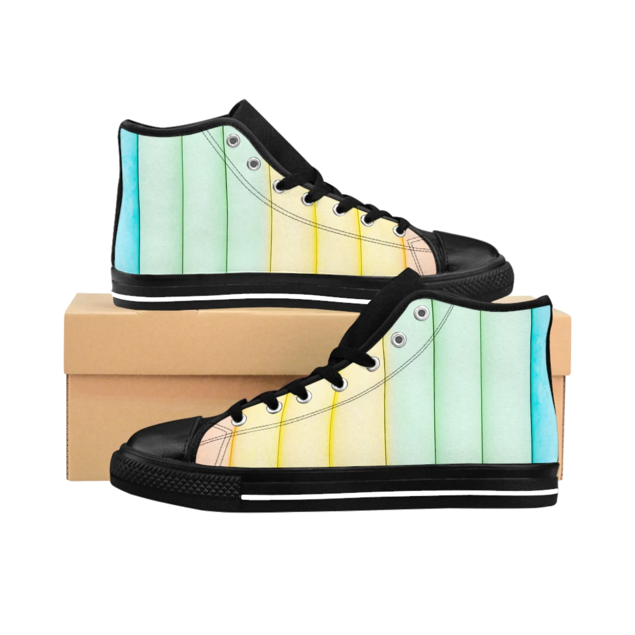 Rainbow - Inovax Women's Classic Sneakers