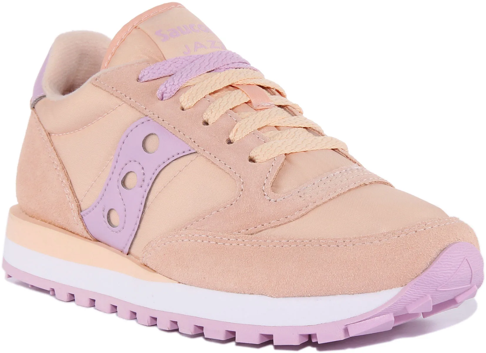 Saucony Jazz Original In Apricot For Women