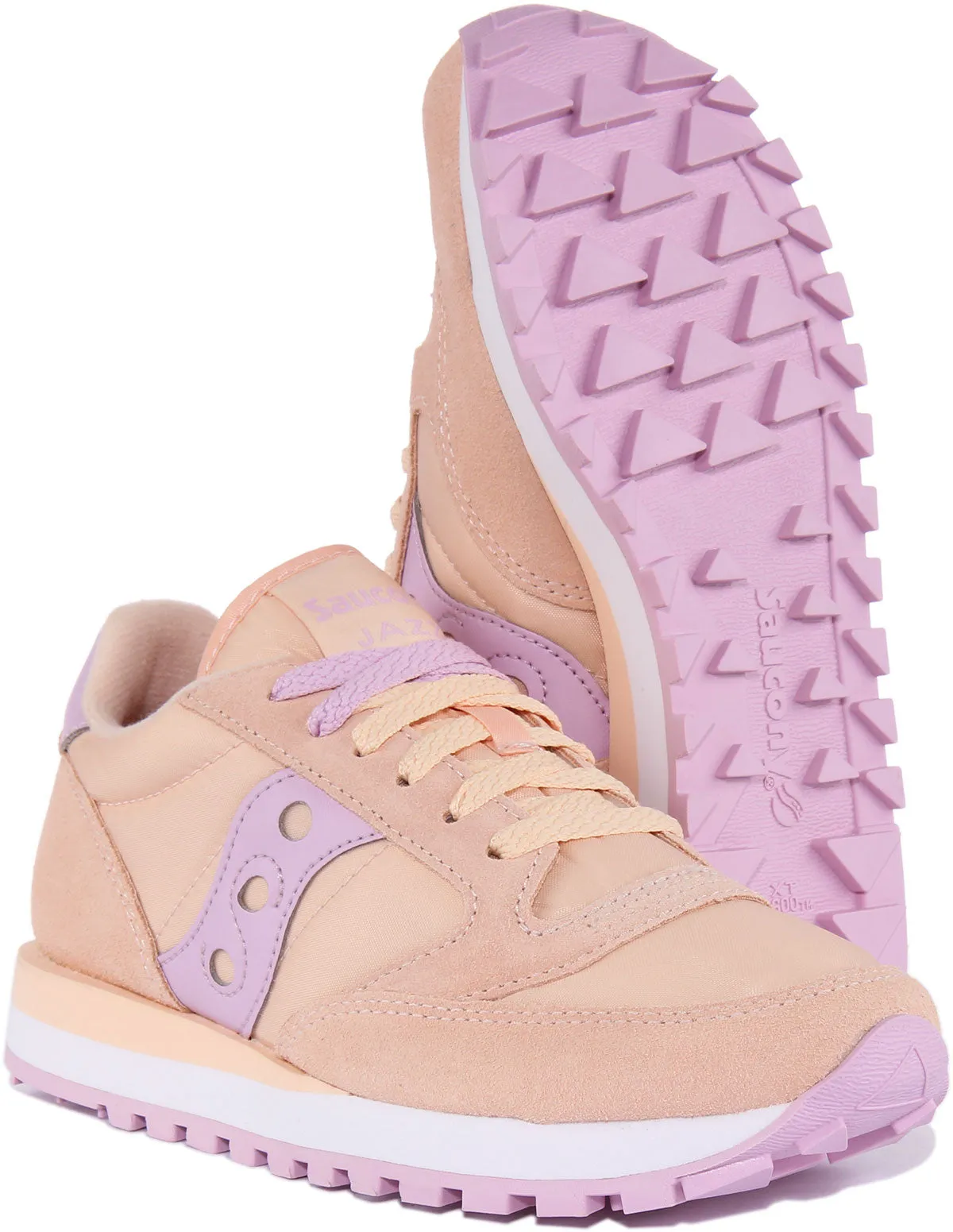 Saucony Jazz Original In Apricot For Women