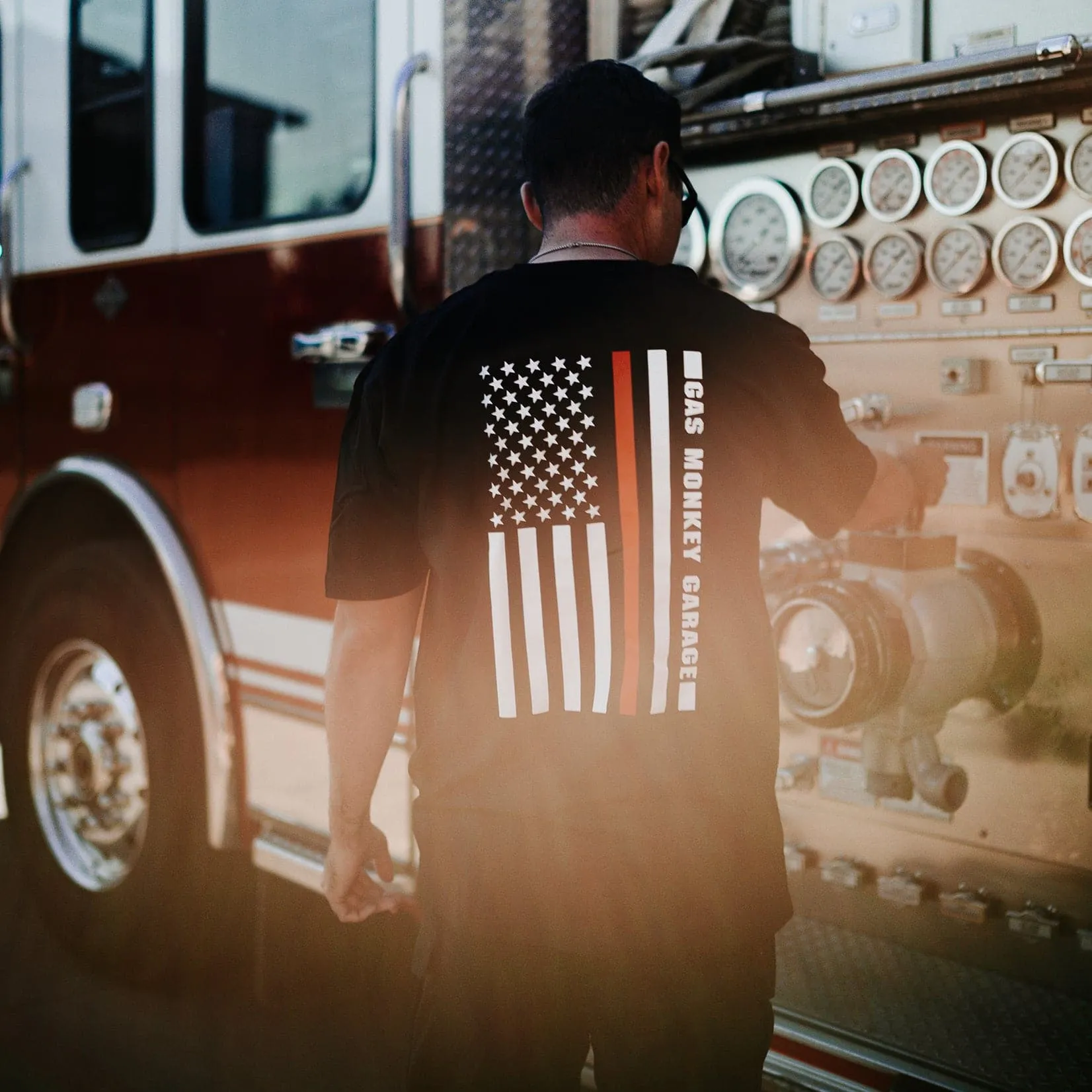 Thin Red Line Tee