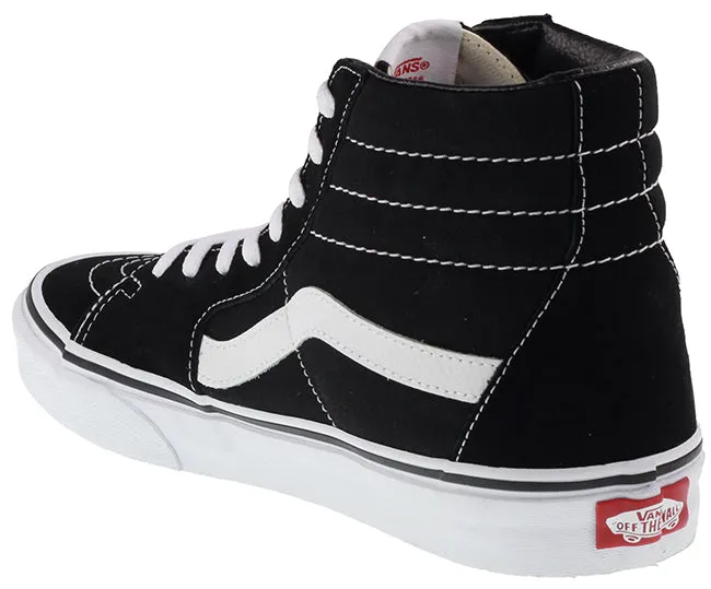 Vans Trainers Mens SK8 Hi Black White